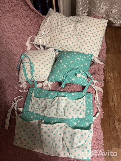 Бортики в кроватку