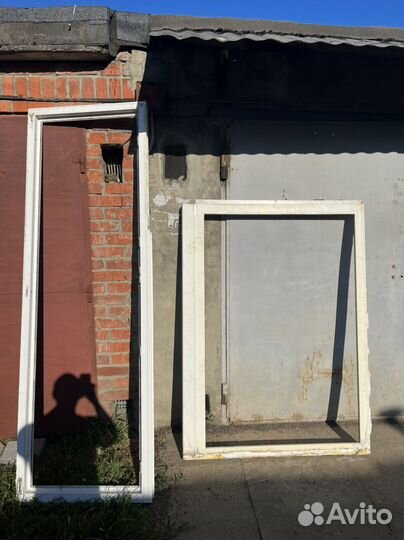 Пластиковые окна и балконные двери б/у