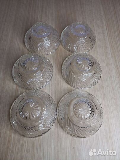 Соусники хрусталь СССР