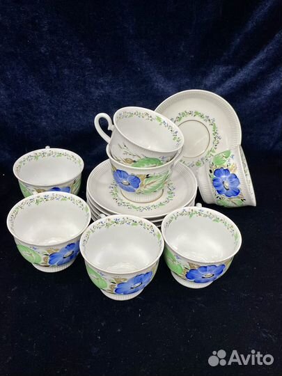 Чайные пары синий цветок лфз (Сзр)