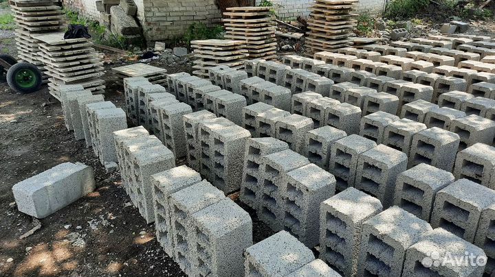 Блок отсевной шлакоблок