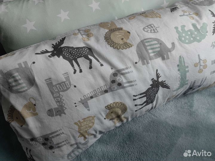 Бортики в детскую кроватку