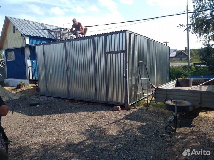 Гараж пенал ракушка от производителя с доставкой