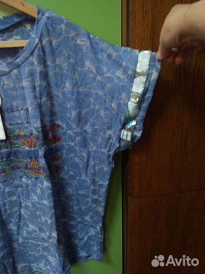 Новая футболка хлопок