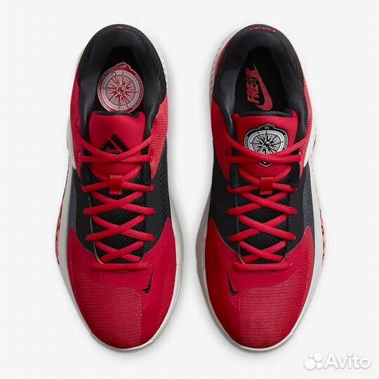 Баскетбольные кроссовки Nike Zoom Freak 4 red