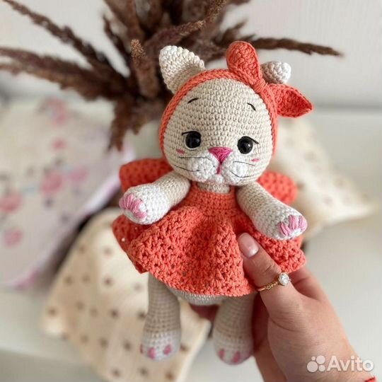 Набор вязанных игрушек 