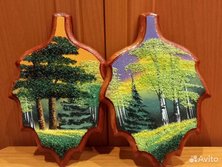 Декоративный пейзаж на стену 