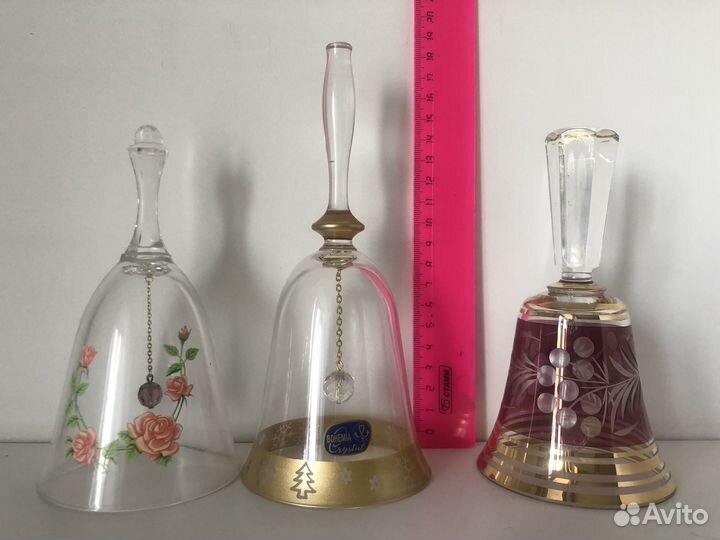 Колокольчик хрустальный СССР