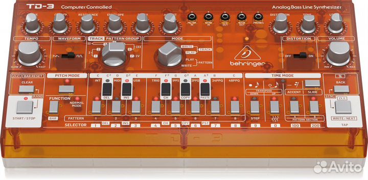 Аналоговый басовый синтезатор Behringer TD-3-TG