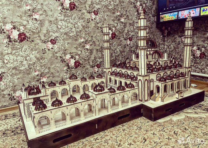 Мечеть (сердце Чечни) современное искусство