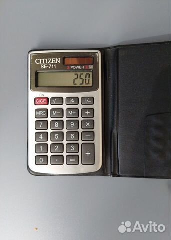 Калькулятор citizen карманный