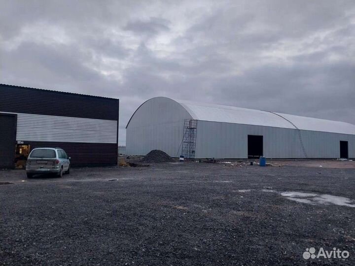 Строительство ангаров. Размер 15х60м