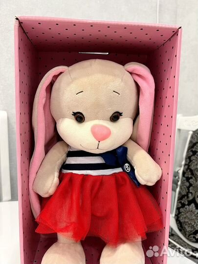 Мягкая игрушка заяц