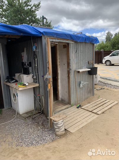 Вагончик бытовка бу металлическая