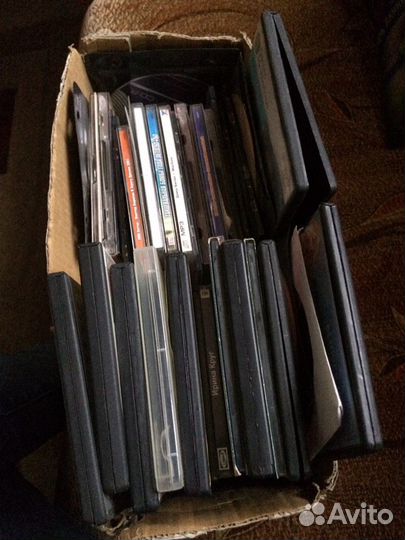 Бокс для дисков плюс диски