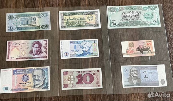 Коллекция монет и банкнот более 70 стран мира