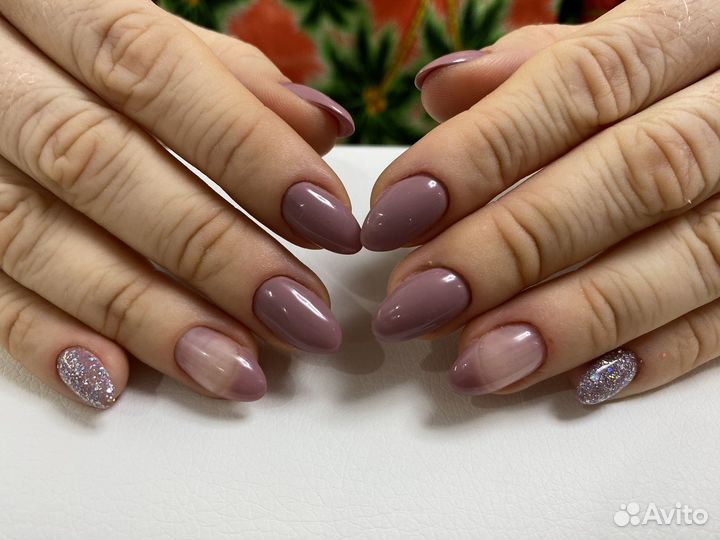 Маникюр с покрытием гель лак