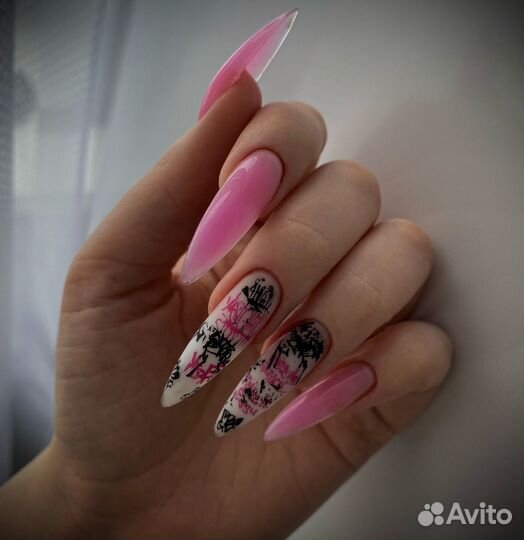 Маникюр,покрытие,наращивание ногей