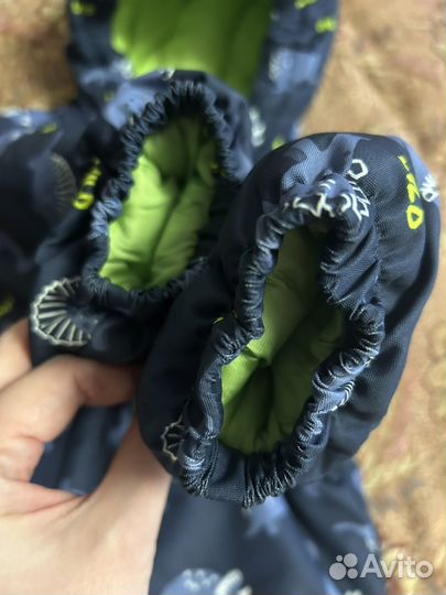 Зимний комбинезон для мальчика 80