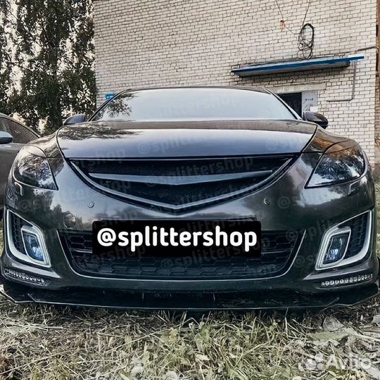 Сплиттер губа на бампер Mazda 6