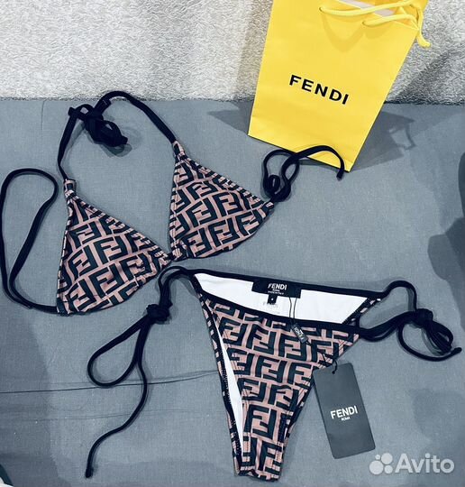 Купальник раздельный fendi