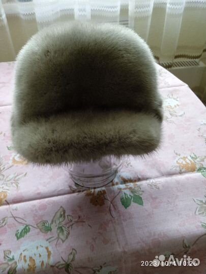 Шапка норковая женская бу