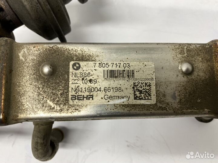 Радиатор системы EGR с клапаном BMW X3 E83 N47