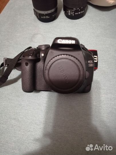 Фотоаппарат canon 550d
