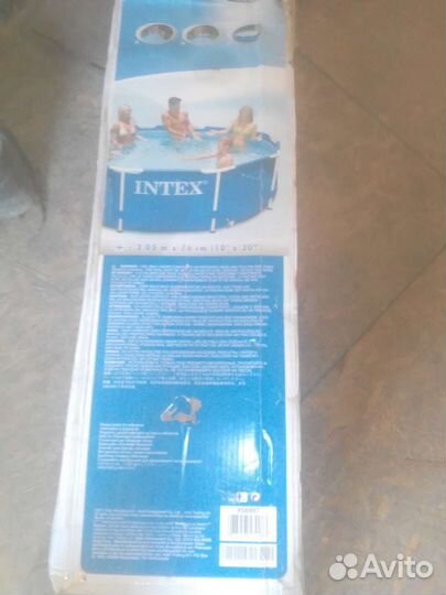 Каркасный бассейн intex