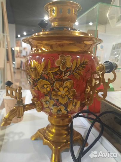 Самовар электрический расписной