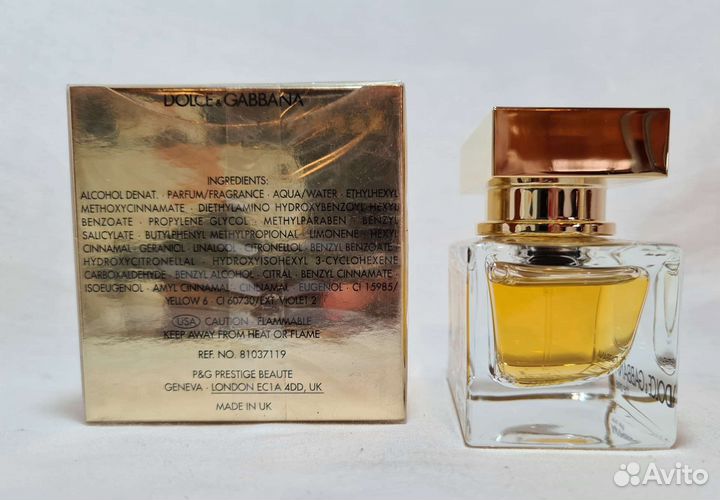 Dolce gabbana the one 30 ml