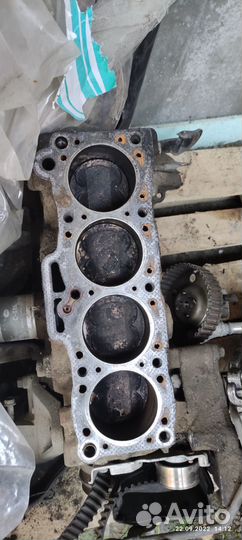 Блок цилиндров двс F8E Mazda 1.8 л. с навесным