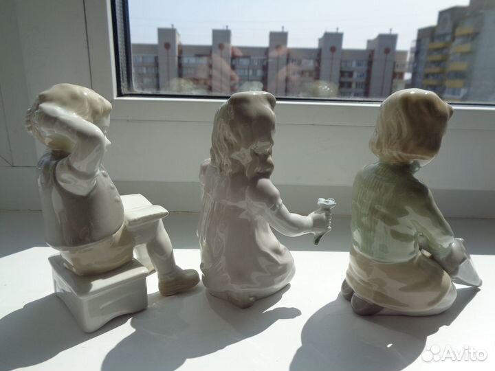 Статуэтки Дети Фарфор Германия
