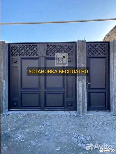 Ворота в Каспийске из цеха напрямую на заказ