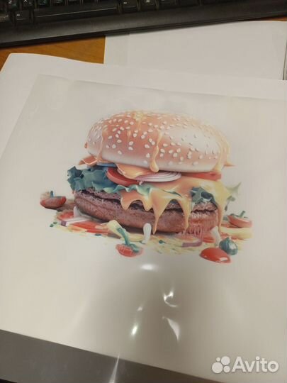 Дтф печать наклеек