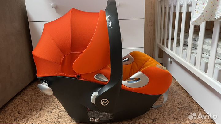 Автолюлька Cybex aton Q platinum идеал