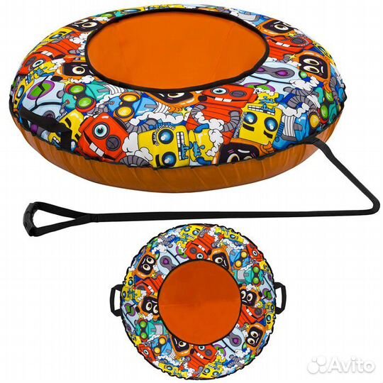 Тюбинг для катания 93см Робот