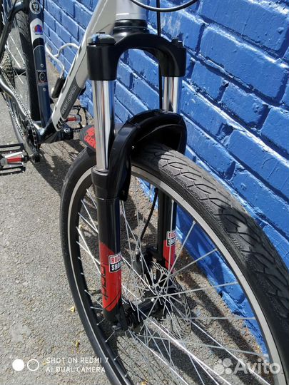 Велосипед AL fuji, rock shox, гидравлика, 1х10