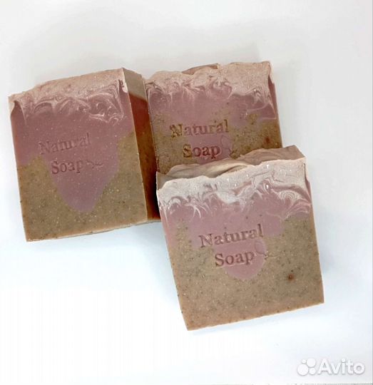 Натуральное Мыло ручной работы с глиной