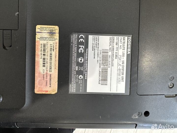 Toshiba satellite l655