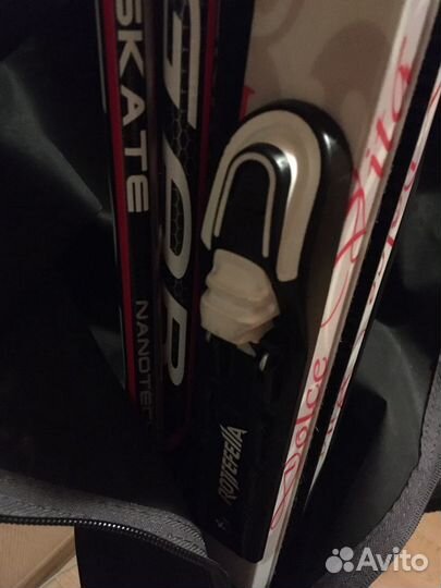 Лыжи беговые,в компл. с ботинками,палками в чехле