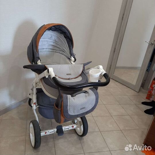 Коляска 2 в 1 adamex barletta