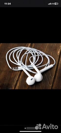 Наушники apple earpods lightning и 3,5 мм