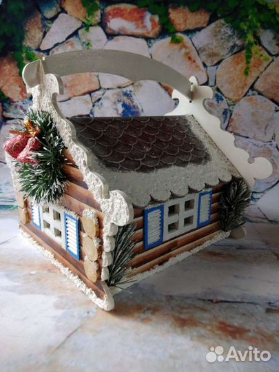 Домик игрушка шкатулка