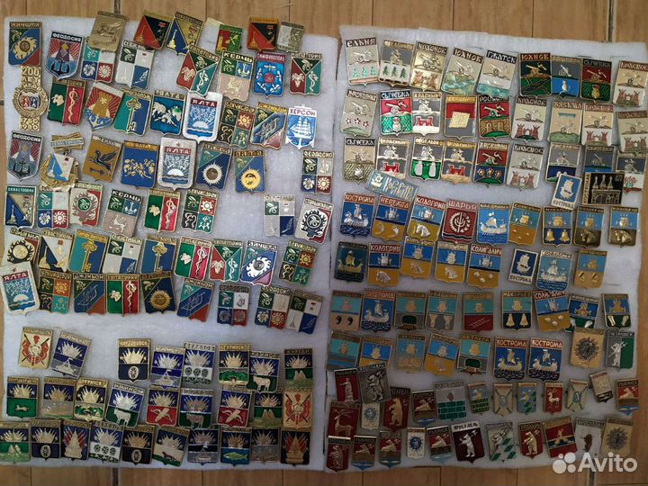 Значки гербы городов