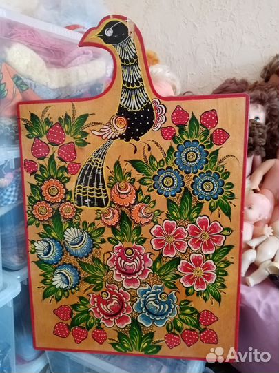 Доска кухонная разделочная советская