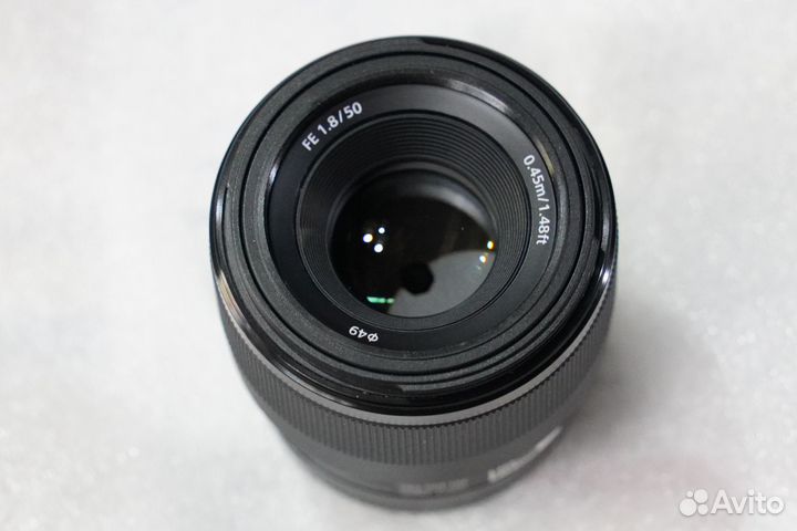 Объектив Sony FE 50mm f/1.8 (SEL-50F18F)