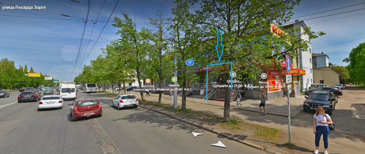 Торговая площадь с арендатором, 41.5 м²