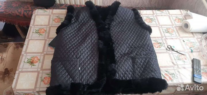 Жилетки меховые(мутон)