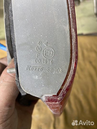 Задняя фара camry 40